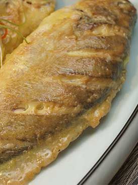 Fried croaker