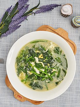 Spinach soup