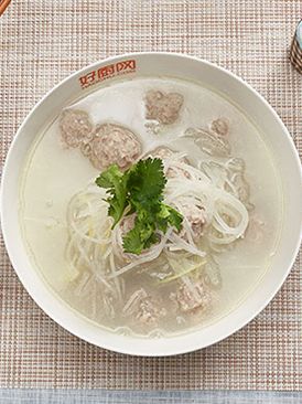 Radish Meatball Soup