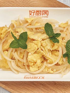 Scrambled Eggs with Onions