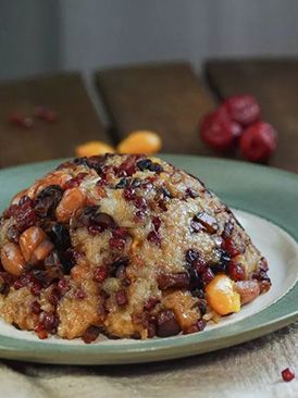 Eight treasure rice salty and sweet version